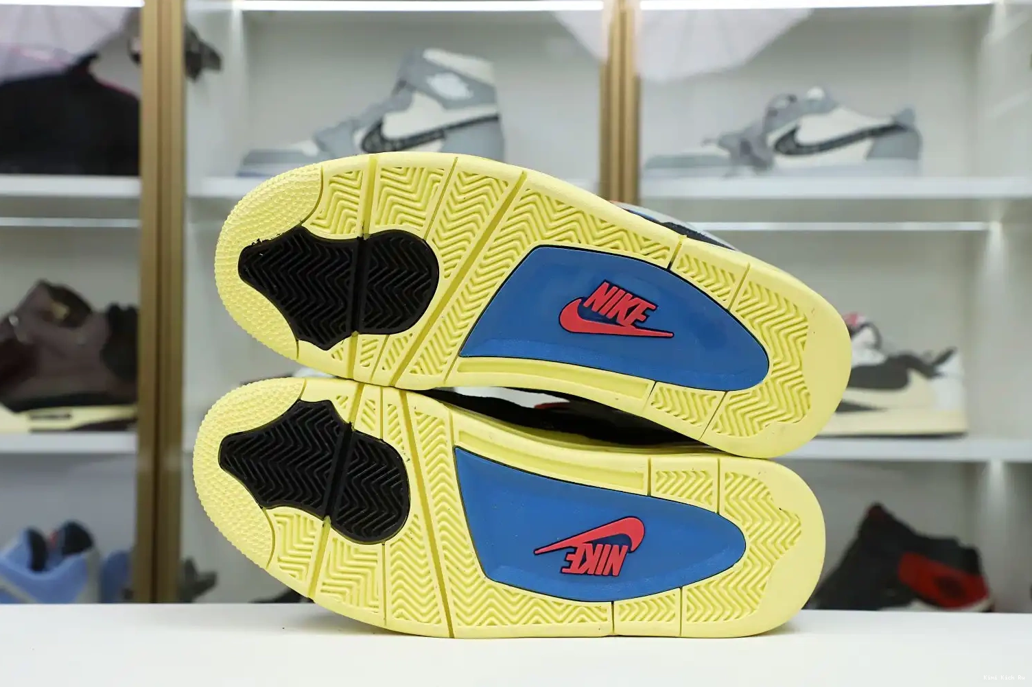 JORDAN RETRO Kimikick NOIR' AIR LA UNION X 'OFF 4 0808